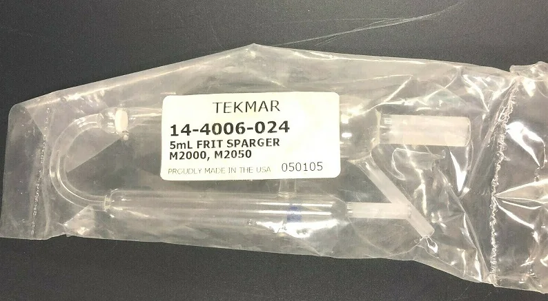 For Tektronix 5mL purge sampler with sieve plate 14-4006-024, bubble tube tekmar