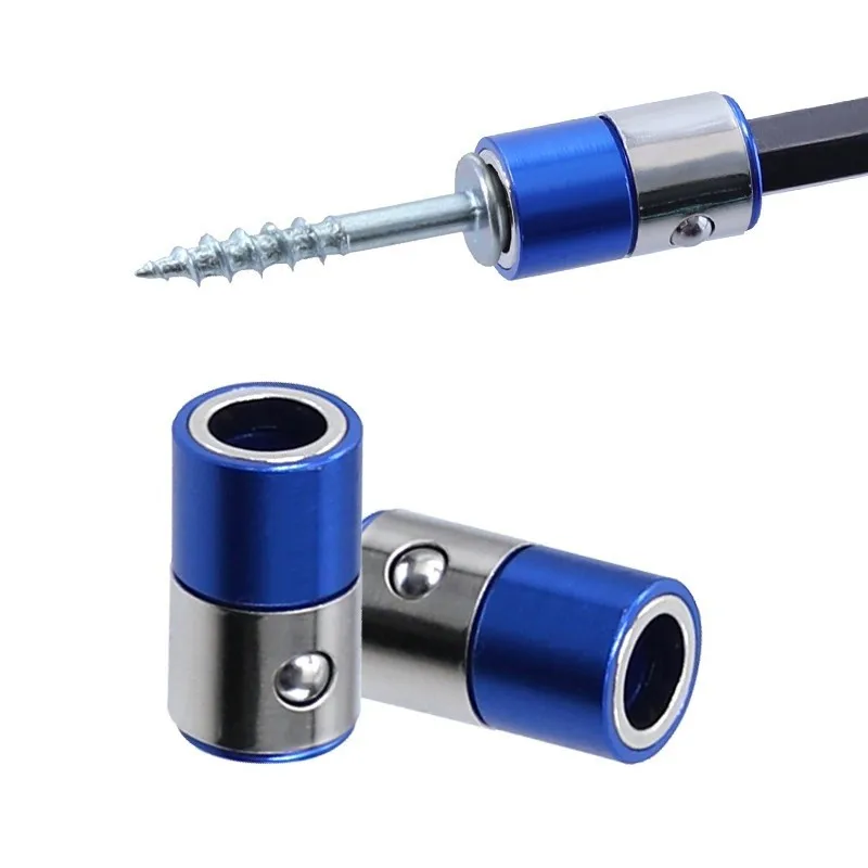 Inserti per cacciavite in acciaio legato S2 anello magnetico punta per trapano anticorrosione magnete potenti anelli universali