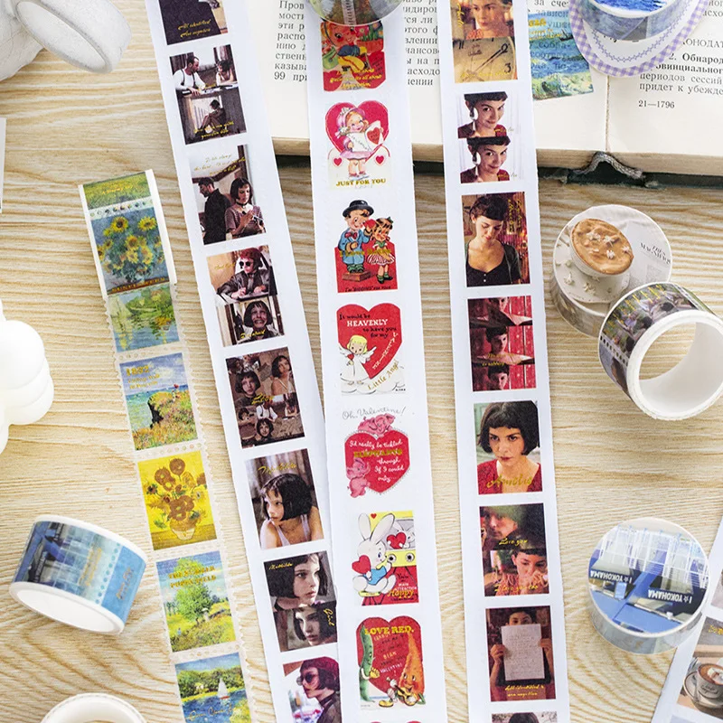 1pcs/1lot Decorative Adhesive tapes Memories Post Office Series  Scrapbooking DIY Paper Scrapbooking Stickers