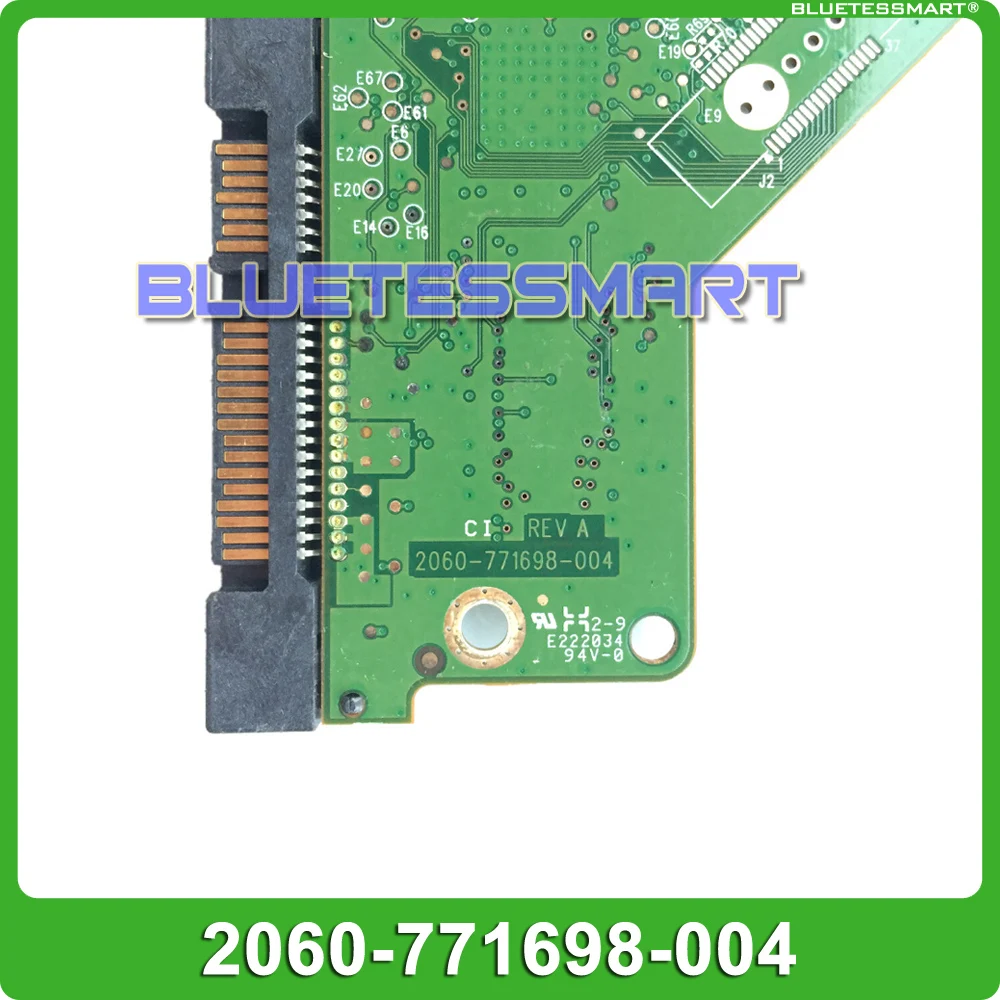 HDD PCB 로직 보드, WD 3.5 SATA 하드 드라이브 수리 데이터 복구용, 2060-771698-004 REV A/P1/P2