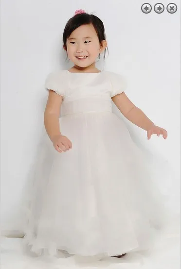 

free shipping flower girl dresses for weddings 2022 first communion christmas christmas pageant dresses for girls white dress