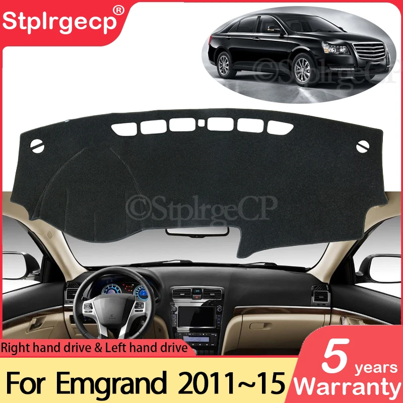 for Geely Emgrand EC8 2011 2012 2013 2014 2015 EC820 Anti-Slip Mat Dashboard Cover Pad Sunshade Dashmat Dash Car Accessories Rug