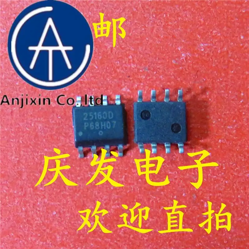 

10pcs 100% orginal new in stock 25160D 251600 CAT25160VI-GT3 SOP8