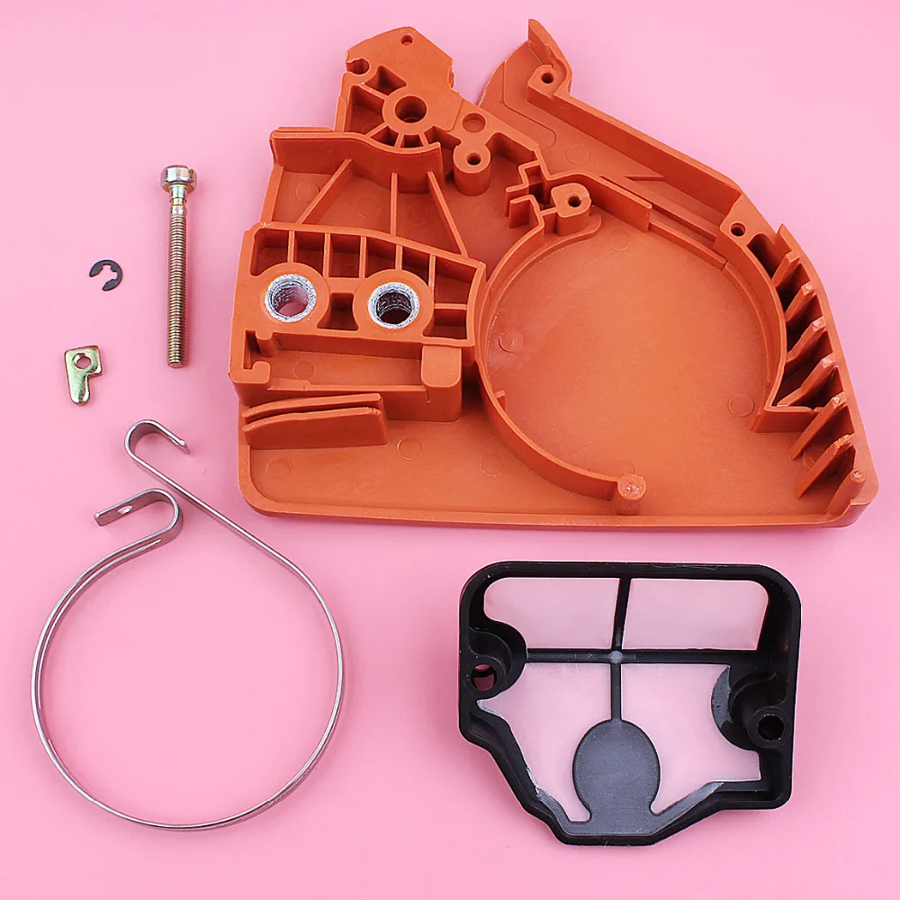 Chain Brake Clutch Cover Band For Husqvarna 136 137 141 142 Air Filter Adjuster Tensioner Chainsaw Spare Replace Part бензопила
