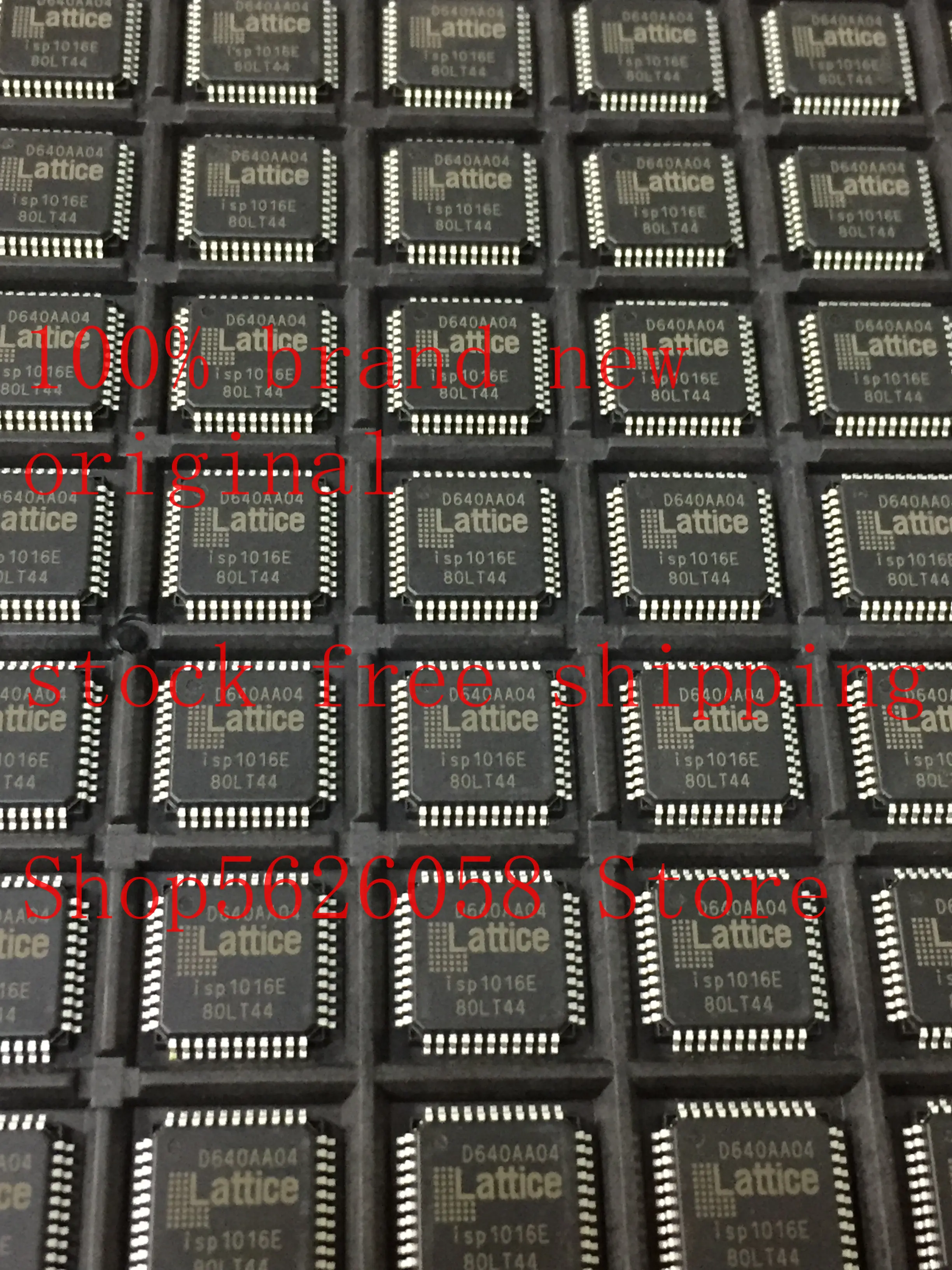 

5PCS/LOT ISP1016E-80LT44 ISP1016E 80LT44 QFP 100% new original