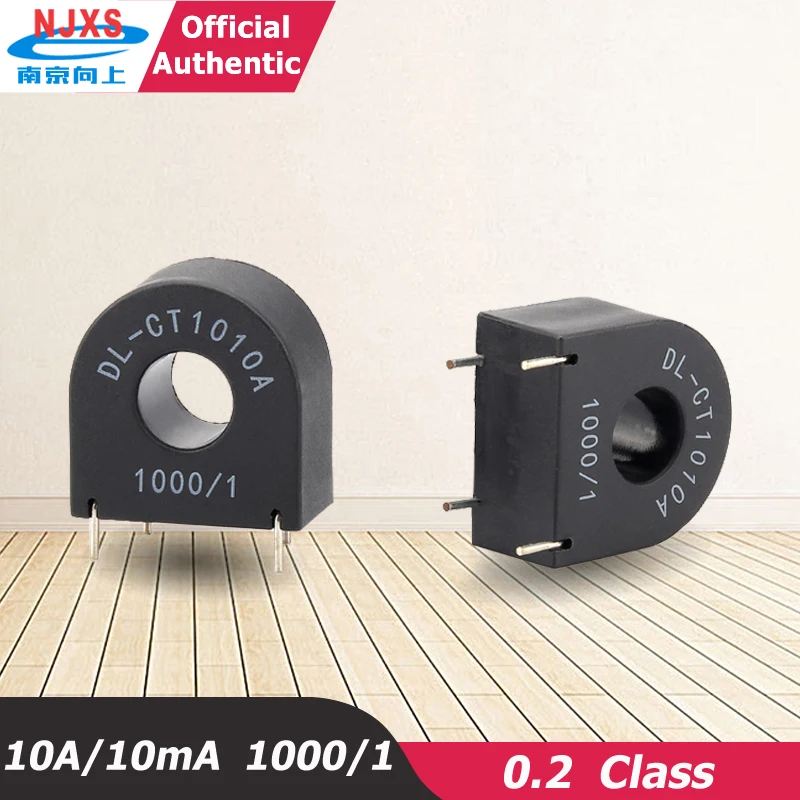 CHINA transformer factories pcb mount current transformer DL-CT1010A 10A/10mA 1:1000 50/60 hz mini small current transform 20A