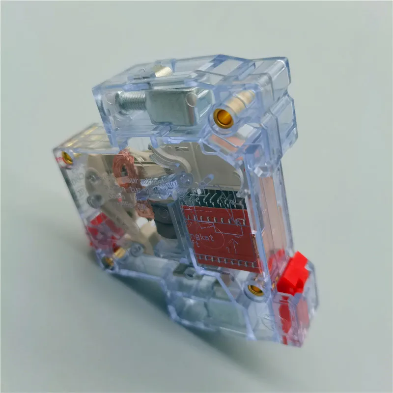 AC220V-400V DZ47-63 1p 6A 10A 16A 20A 25A 32A 40A 50A 63A Mini Circuit Breaker Cutout Miniature Transparent Household Air Switch