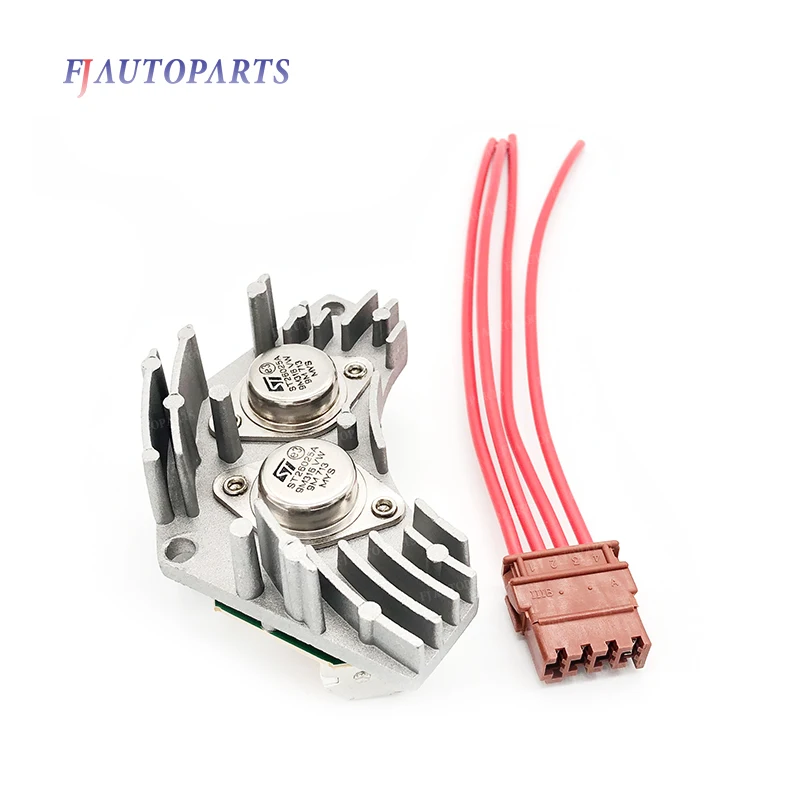 Blower Motor Heater Resistor and Wiring Harness Cable for Citroen Saxo Xsara Xantia Berlingo ZX AX 6441.78 white PCB