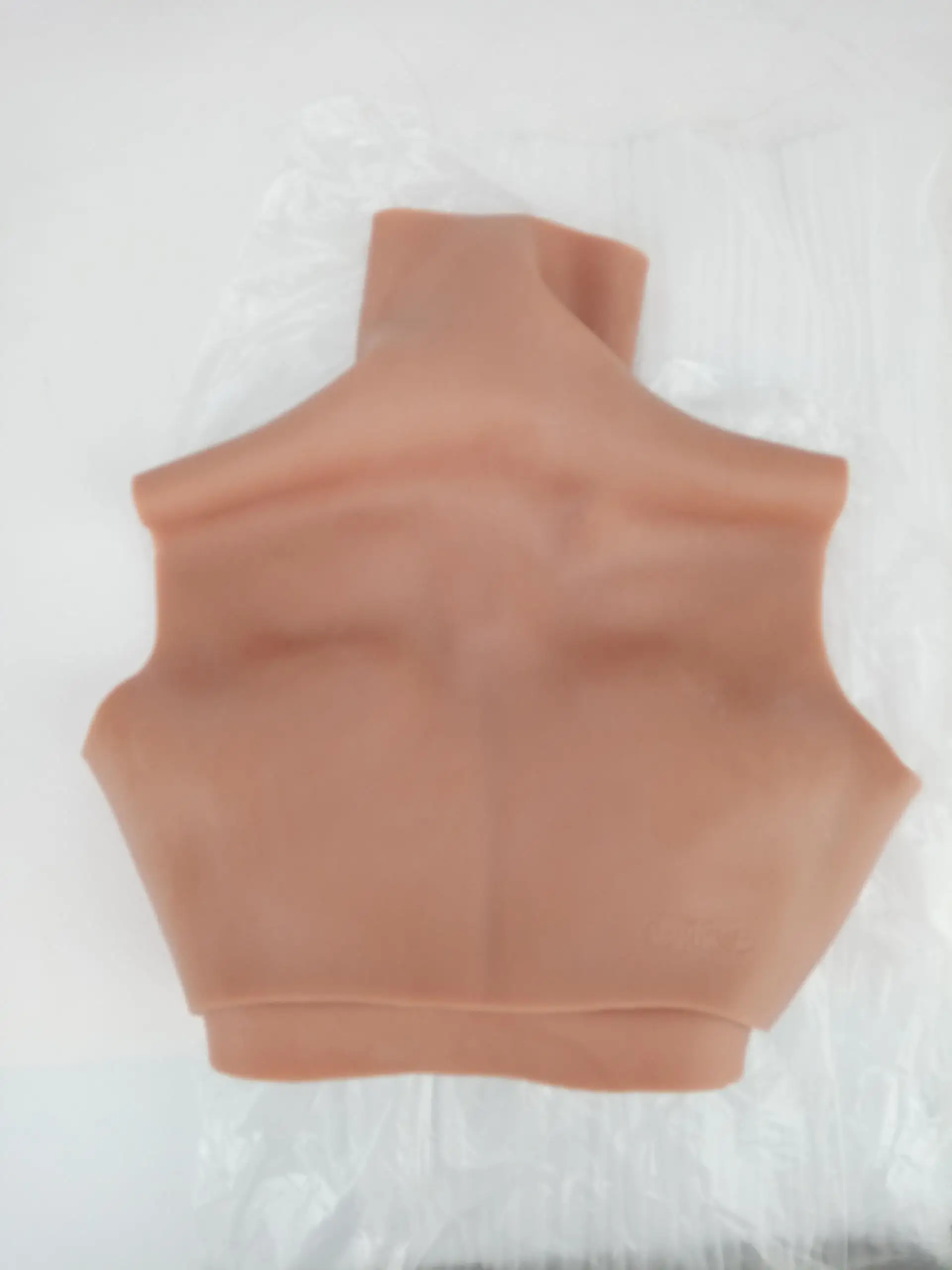 ONEFENG T-2 One-Piece Vest Style Cottonfilling Breast Silicone Or Cotton Filling  F G H I Cup Fake Breast  For Cosplay