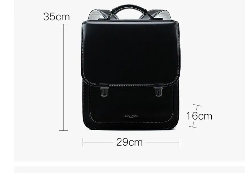 Children PU Japan school Bag students backpack bag for girls Japan School Backpack for boys kids Orthopedic backpack book bags