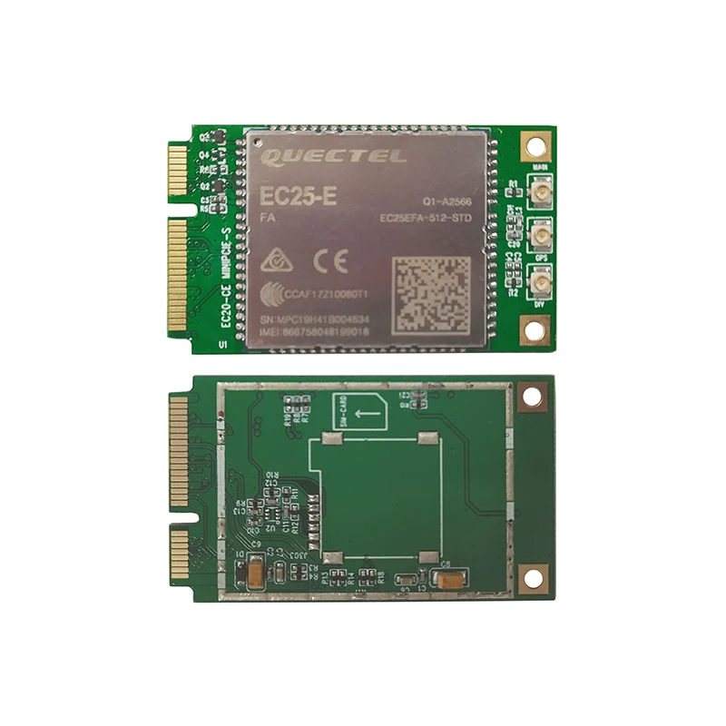 

Quectel EC25 V3 MINI PCIe series EC25-E EC25-AU EC25-EUX EC25-EC 4G LTE CAT4 Module USB communication EC25EFA