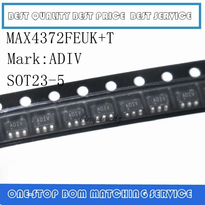 1 шт. MAX4372FEUK + T MAX4372FEUK MAX4372 ADIU ADIV SOT23-5 IC чип оригинальный ключ