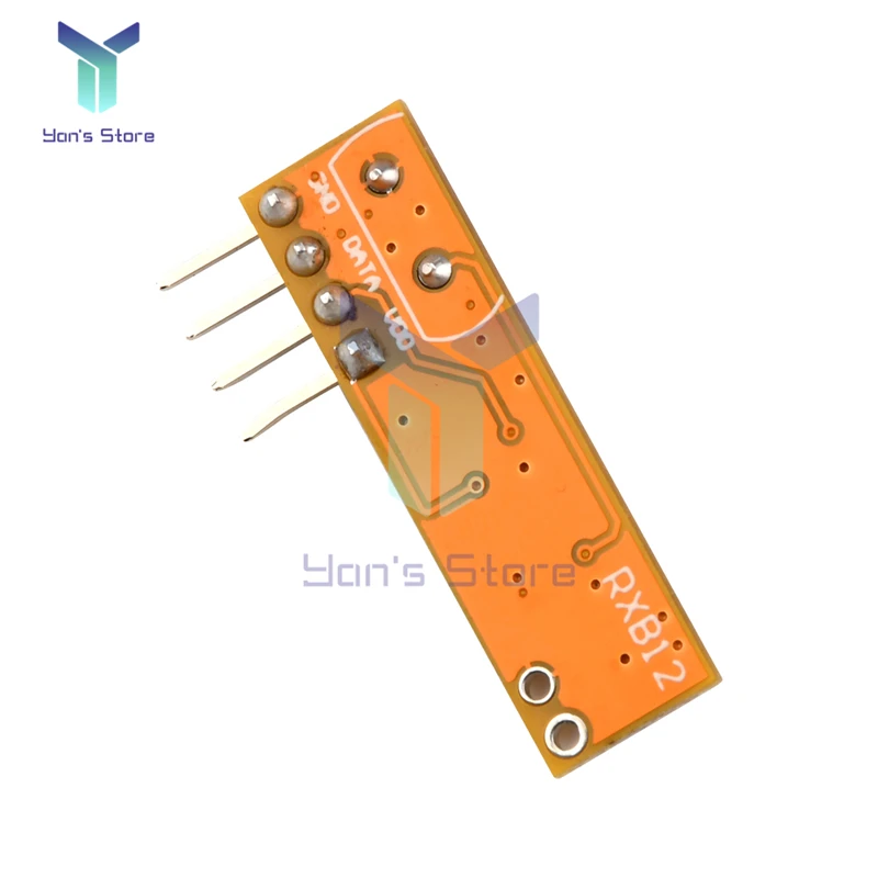 10 Chiếc RXB12 433Mhz Superheterodyne Bộ Thu Không Dây Chính Xác Cho Arduino AVR