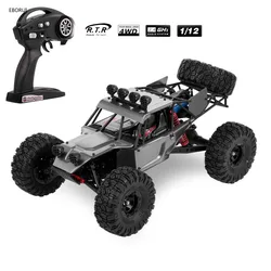 EBORUI Updated FY03H RC Car 1:12 Desert Off-Road Buggy Metal Shell 2.4GHz 4WD 35km/h High Speed Remote Control Car RTR Gift