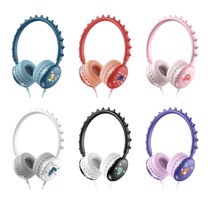 High Quality stereo bass Kids headphones With Microphone Music Earphones Children Headsets Portable Free Shipping