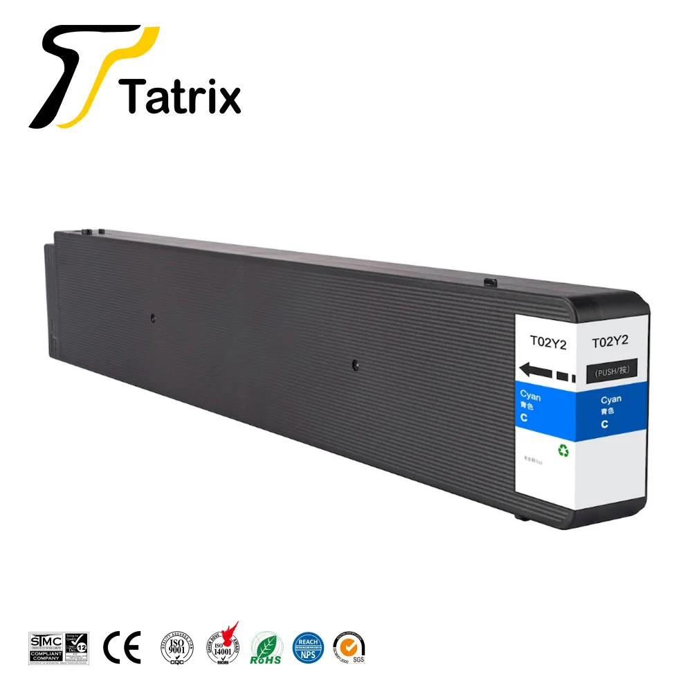 Imagem -03 - Tatrix para Epson 02y T02y1 T02y2 T02y3 T02y4 T02y100 Cartucho de Tinta Jato de Tinta Colorido Compatível Premium para Impressora Epson Wf-c21000