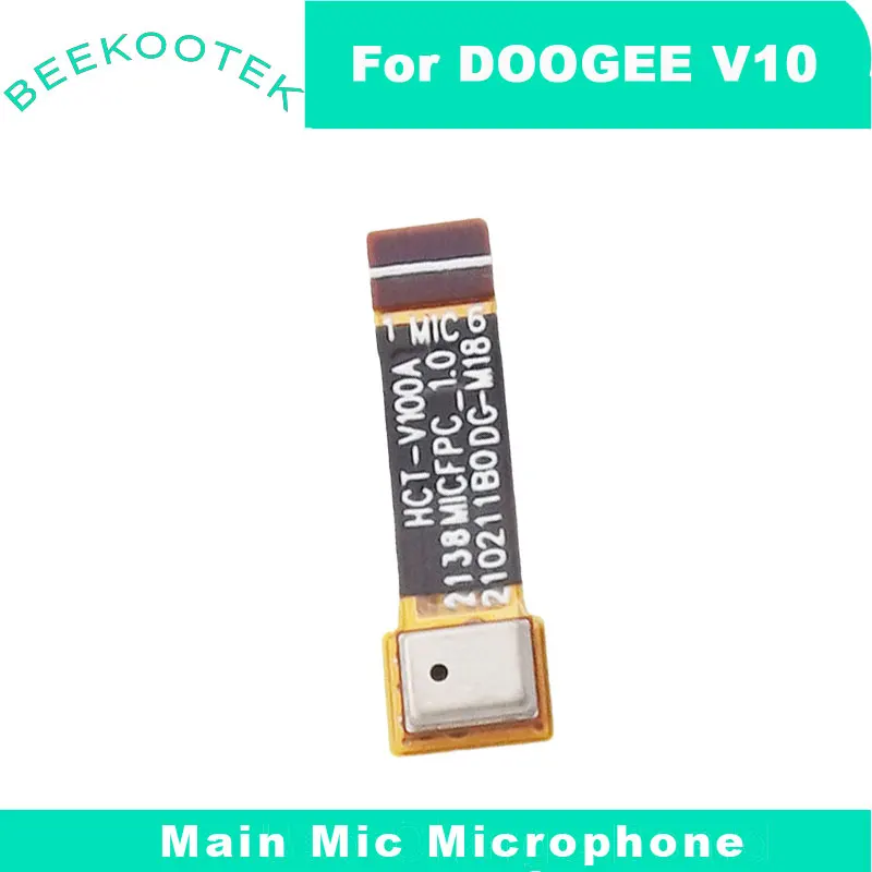 Fotografia 3: Novo original doogee v10 v11 principal sub microfone módulo cabo flex fpc acessórios para doogee v10 telefone inteligente