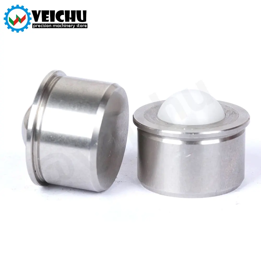 Veichu Converyor Component VCN310/311 Rvs Ronde Duurzaam Stier Wiel Transfer Bearing Roller Ballen