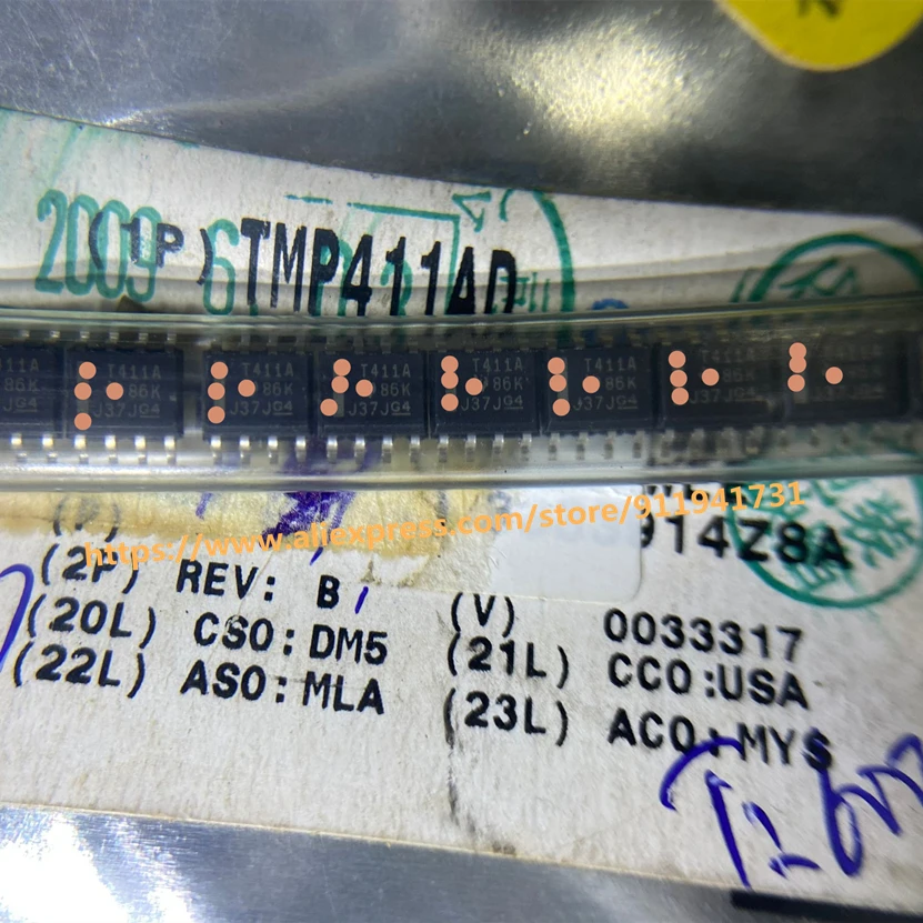 Chip novo e original ic 3 pçs tmp411ad tmp411a tmp411 t411a