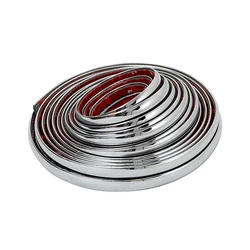 Chrome Strip 8mm 5Meters Silver Car Accessories Molding Trim Interior Exterior Bumper Grille Decor for Zeekr 001 Toyota RAV4 ...