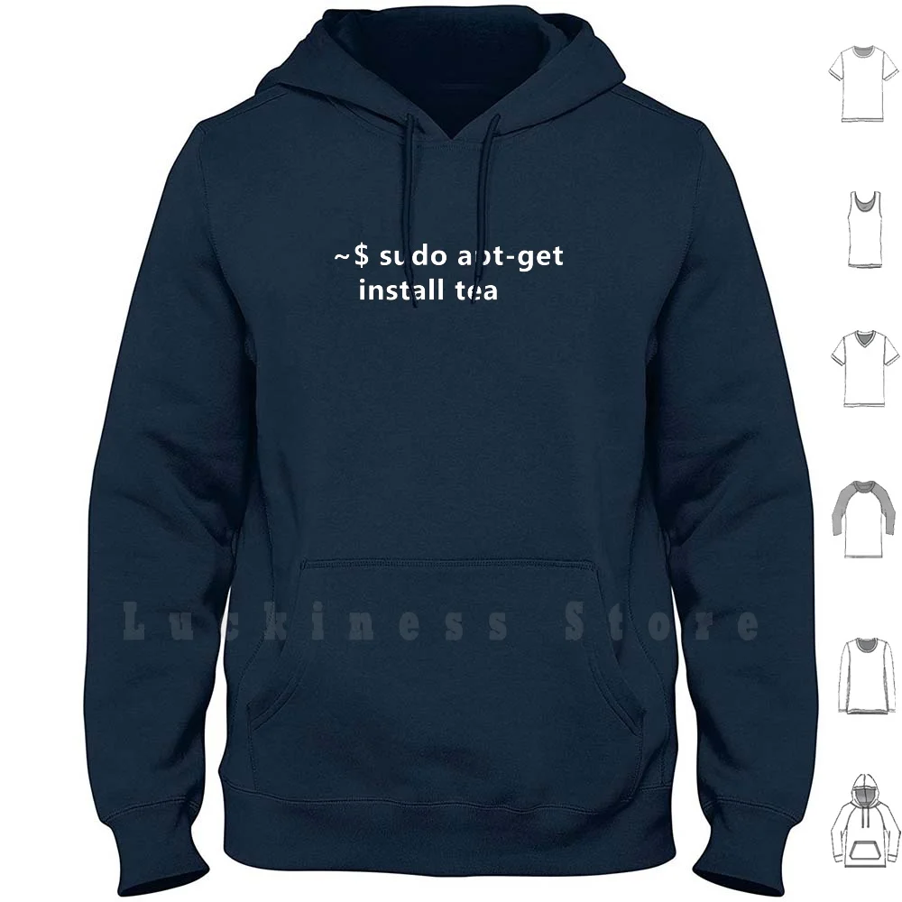 

Sudo Apt-Get Install Tea Linux Hoodies Long Sleeve Programmer Devops Cyber Security Cyber Crime Unix Linux Bash Hacker