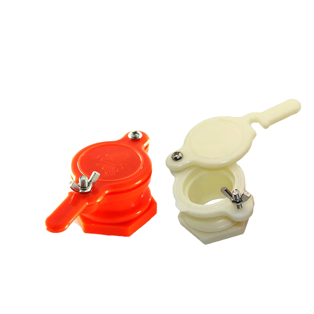 1PCS Honey Valve Fliter Tap Gate Valve Extractor Bottling Shake Honey Machine Plug Plastic Flow Hive Bees Tools Supplies Sale