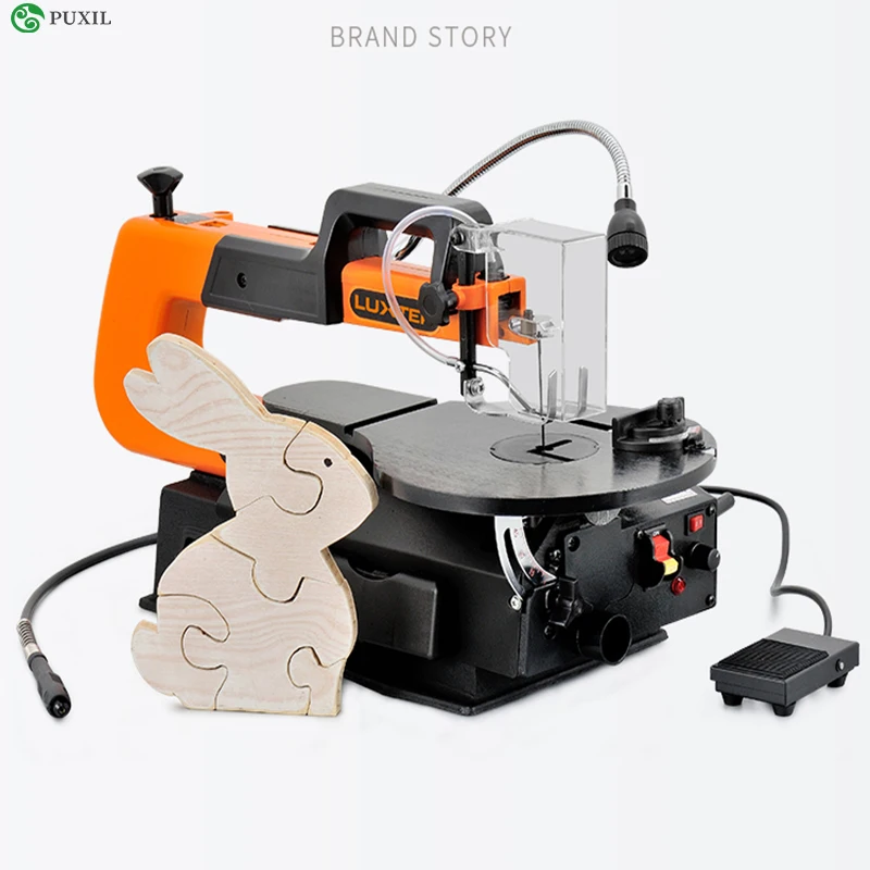 Pull flower saw wire saw machine desktop speed jig saw woodworking table saw reciprocating saw fretsaw electric DIY modeling