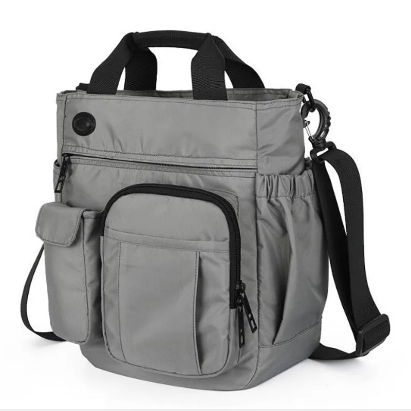 Tablet Shoulder Bag For Ipad Air Mini Pro 7.9"9.7"10.1"12" 10.5 12.9inch New Men Fashion Bags Travel Messenger Black Laptop Bags image 3