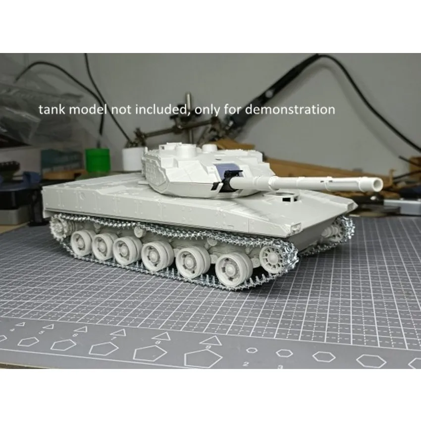 وصلات مسار معدنية بمقياس 1/35 لنوع منغ 15 نموذج خزان خفيف SX35025 مع دبوس معدني يحتاج إلى تجميع