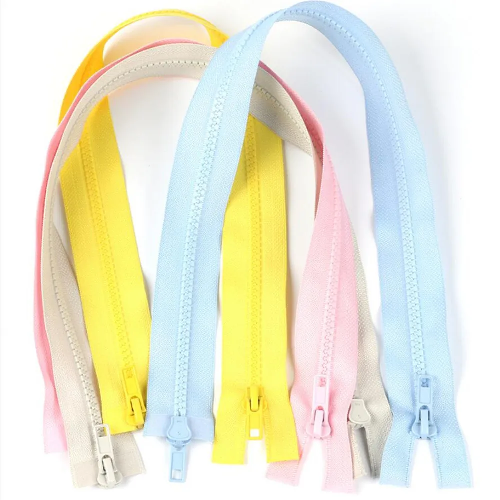 1pieces NO.5 zipper DIY sewing accessories Double slider open tail  resin zipper suitable for use in clothes, sleeping bags