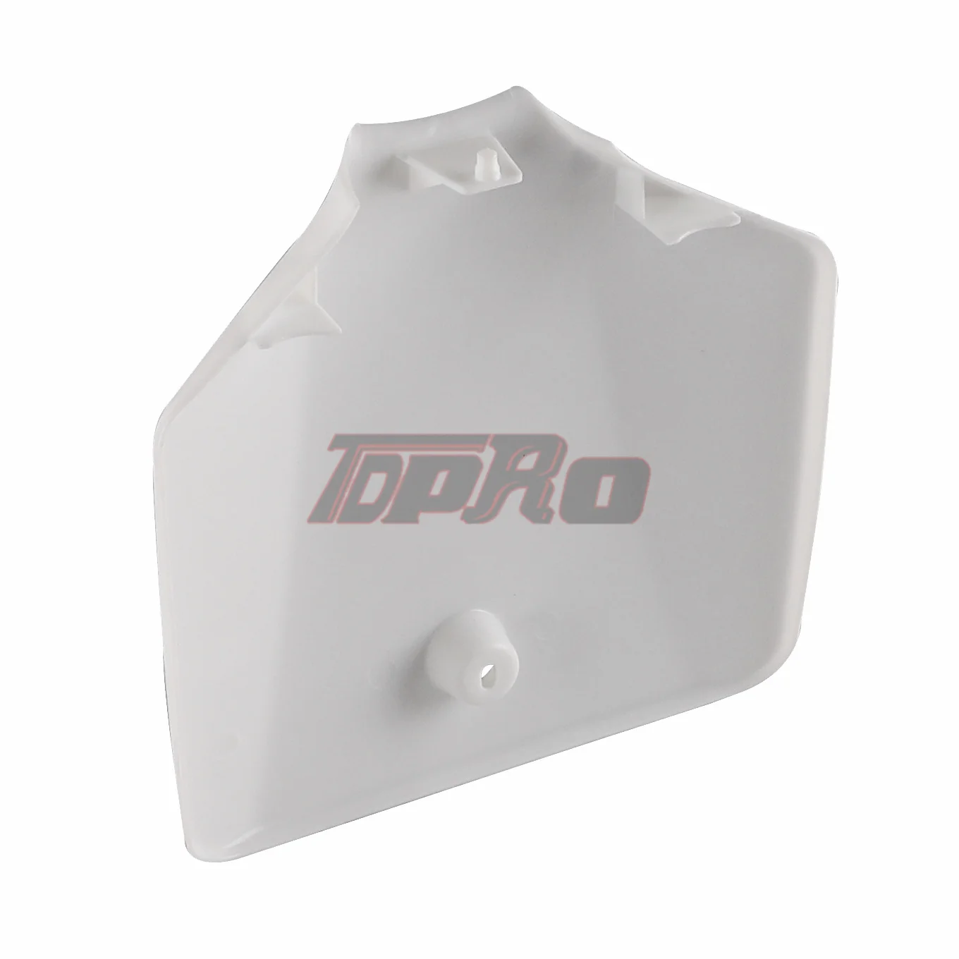 TDPRO White Black Motorcycle Plastics Fender Front Number Plate for Kawasaki KLX110 KX65 110cc 125cc 150cc 250cc Dirt Pit Bike