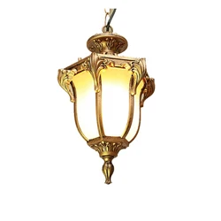 Europe Outdoor Hang Light Retro Garden Balcony Pendant Lamp Hotel Restaurant Decoration Lighting Study Villa Bra Yard Luminaria