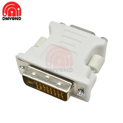 DVI-D Male to VGA SVGA HD15-pin Female Graphics Card Display LCD Conversion Adapter 24+1 Pin Video Converter For PC Laptop Tools