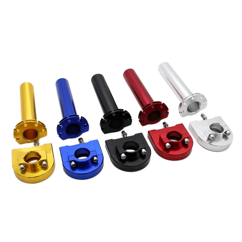 Motorcycle Parts Throttle Grips Settle & Twist Gas Throttle Handle Dirt Pit Bikes ATV UTV For 50-160cc 7/8'' 22mm Handbar