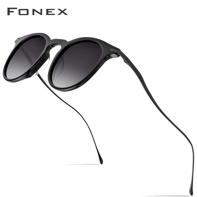 

FONEX Мужские солнцезащитные очки с поляризацией, из титана