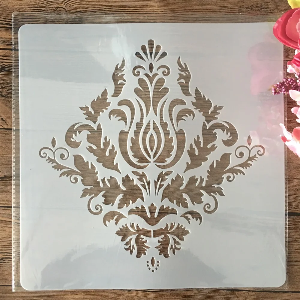 30*30cm Mandala Geometry Totem DIY Layering Stencils Wall Painting Scrapbook Coloring Embossing Album Decorative Template