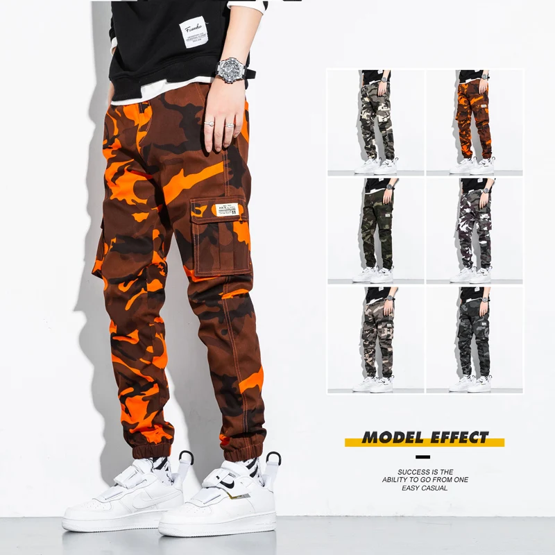 2020 pantaloni Cargo da uomo nuovo inverno confortevole tuta da ragazzo versione Super coreana delle calzature alla moda marchio di marea di grandi dimensioni 9011