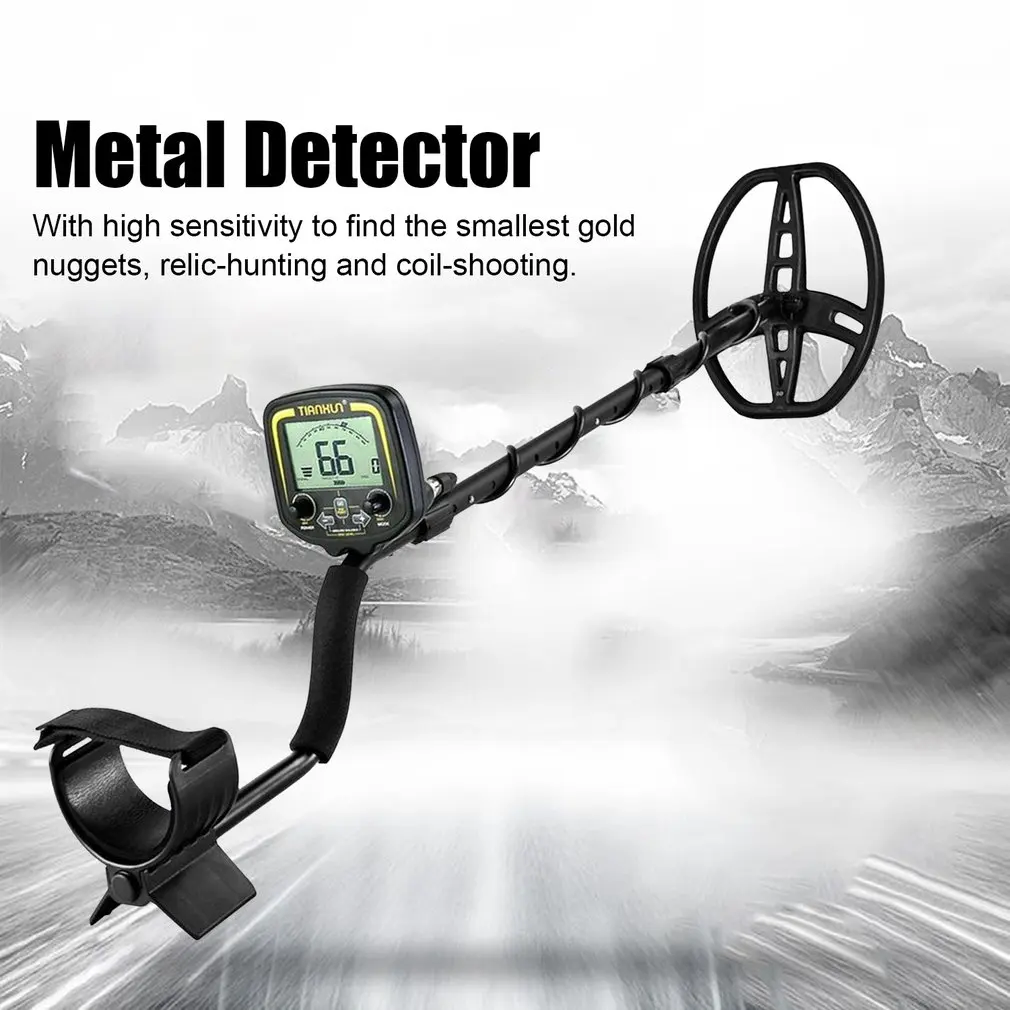 TX-850 Metal Detector Metal Finder LCD Display Discrimination Mode Depth 2.5m Scanner with Headphone&P/P Function NEW Promotions