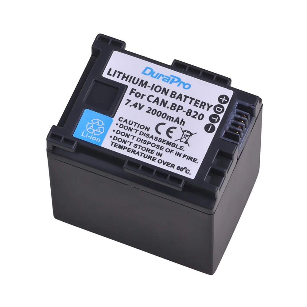 

2000mAh BP-820 BP-820 Battery for Canon VIXIAGX10,HFG21,HFG30,HFG40,HFM30,HFM31,HFM32,HFM300,HFM301,HFM40,HFM41,HFM400,XA10