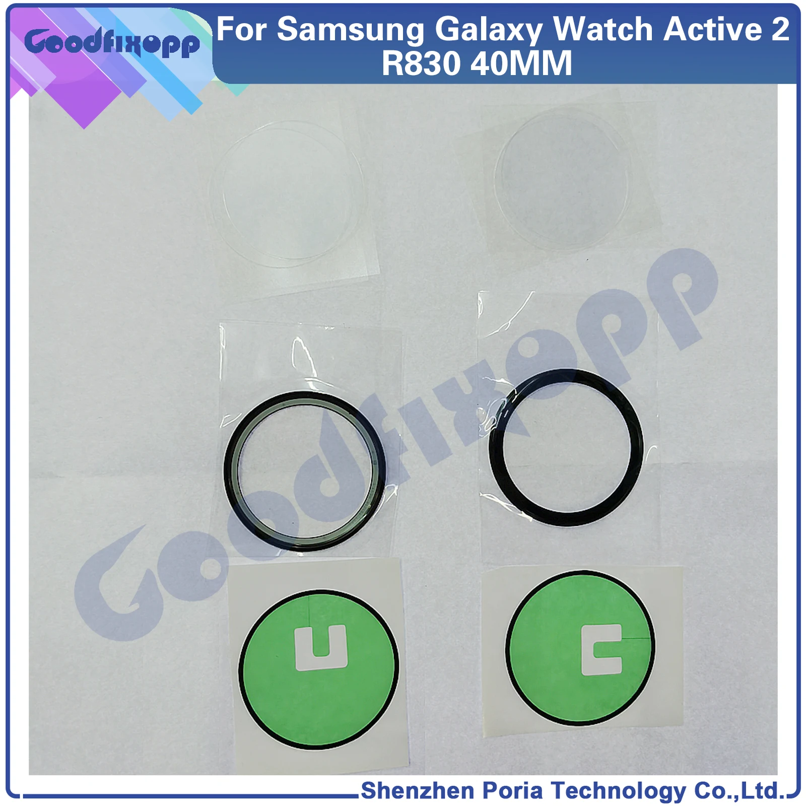 For Samsung Galaxy Watch Active 2 R820 R830 40/44mm External LCD Display of Touch Screen Glass Lens Replacement Repair Part