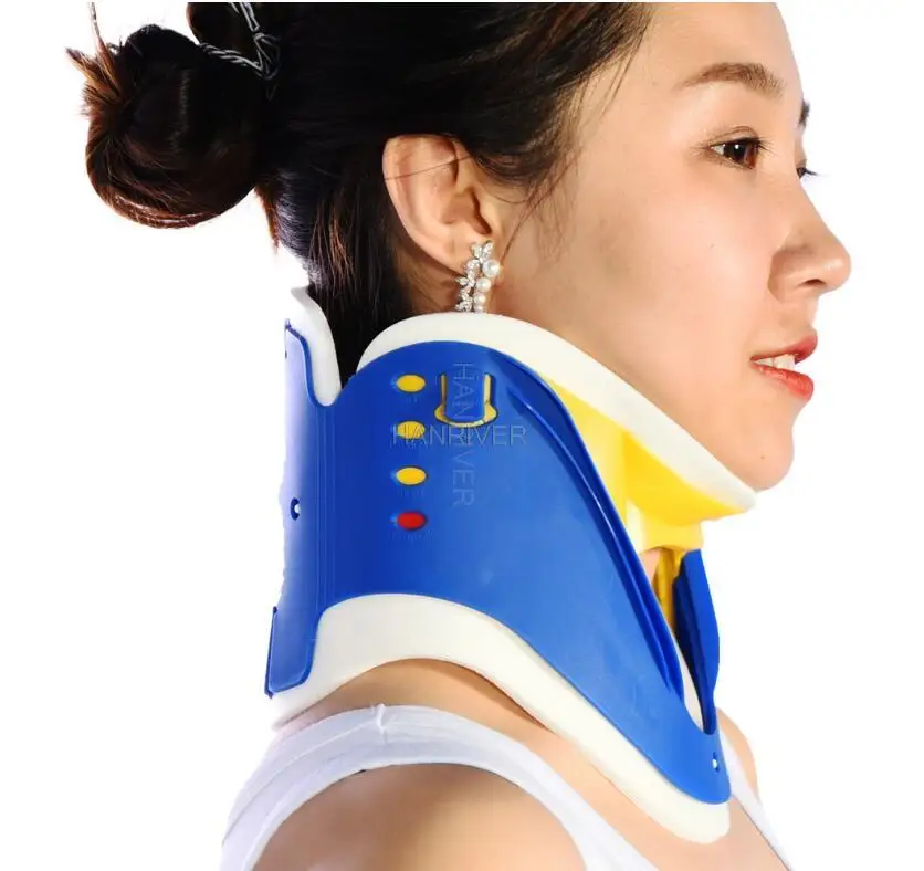 Adjustable neck brace domestic portable pneumatic neck retractor physiotherapy