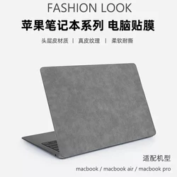 Funda de piel sintética para portátil, calcomanía de vinilo para Apple MacBook Pro Air 13, 15, 16, 11, 12 pulgadas, A1706, A2289, A2141, M1, A2337, A2338