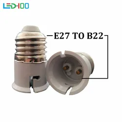 convert E27 to B22 adaptor High quality material fireproof material socket adapter from e27 to b22