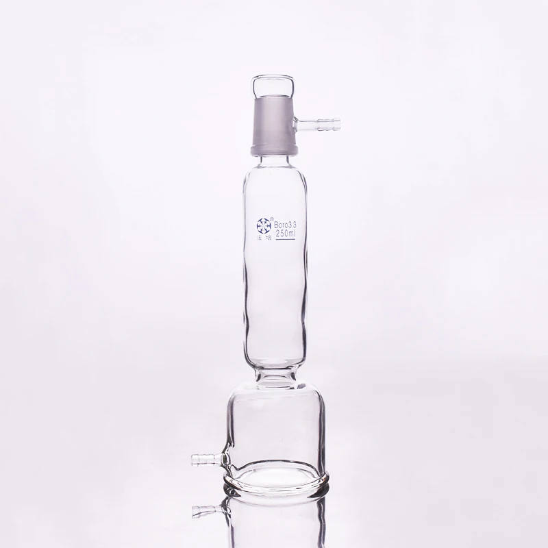 

Gas drying tower with glass stopper,Capacity 250ml,Joint 29/42,High borosilicate glass drying device