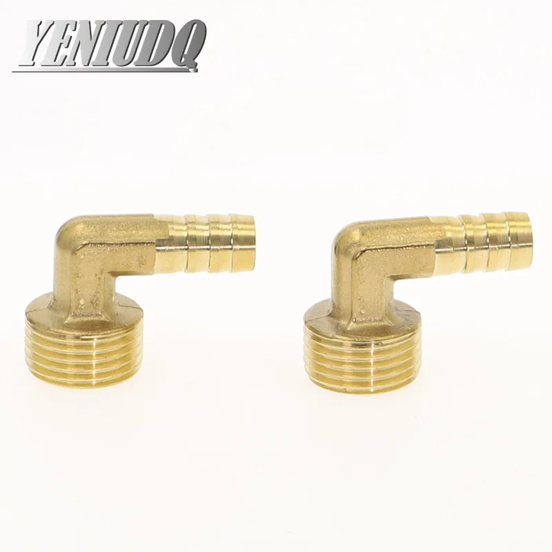 Hose Barb OD 6-19mm 90 Degree Male Thread 1/8\