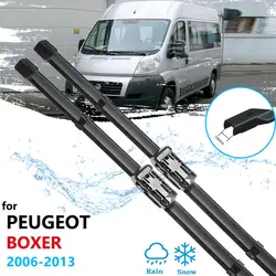 Car Wiper Blades for Peugeot Boxer Fiat Ducato 2006~2013 Front Windscreen Wipers Car Accessories 2007 2008 2009 2010 2011 2012