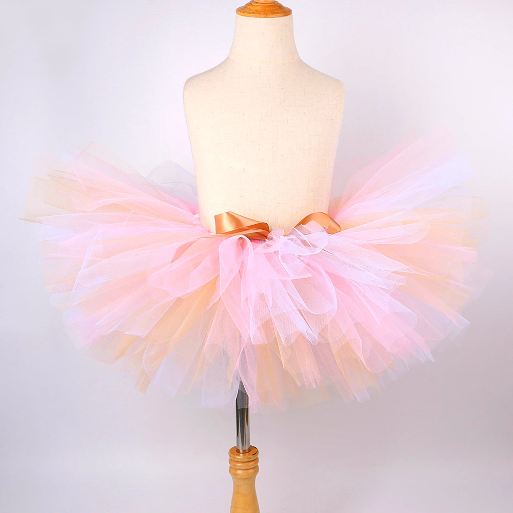 Easter Bunny Tutu Skirt for Baby Girls Costume Kids Rabbit Fluffy Tutus Toddler Girl Tulle Skirts Outfit for Birthday Party 0-14