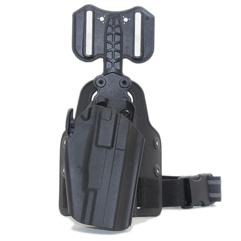 Tactical Drop Leg Gun Holster for GL 17 19 22 BERETTA M92 CZ75 TAURUS PT840 HK USP Holster Pistol Airsoft Platform