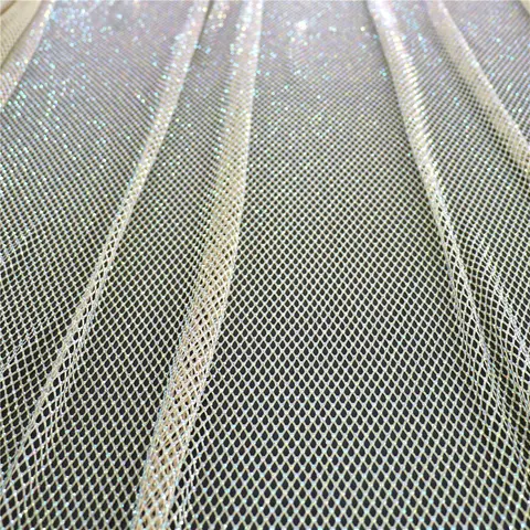 SS10 Gold Color  AB Rhinestone Mesh Fabric Sewing Crystal Trim Ribbon Strass Applique Decoration DTY Dress Clothes