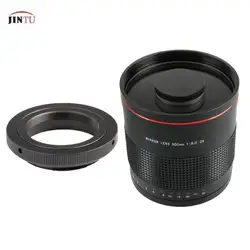 JINTU 900mm f/8.0 Manual MF Telephoto Lens Lens For SONY NEX E Mount A7S A7R II A5100 NEX-3NL A7 A7R A6000 A6500 Camera